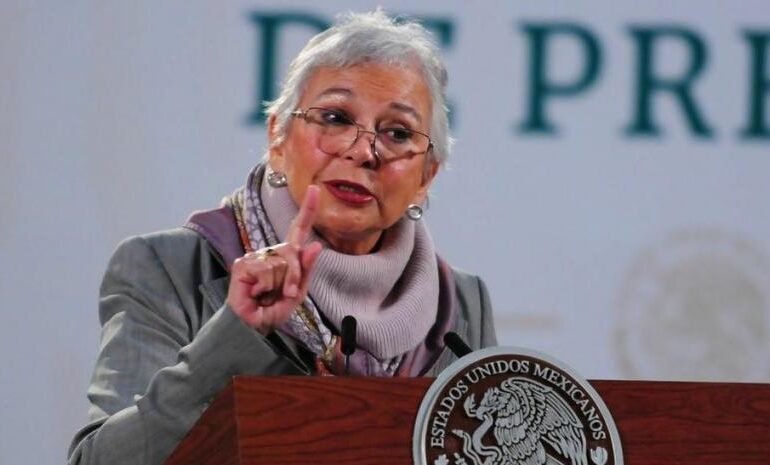 Sánchez Cordero propone crear la Comisión Antihomicidios y Antifeminicidios