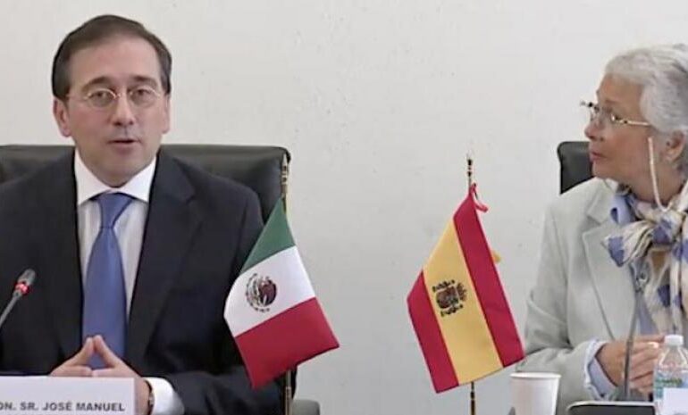 Canciller español pide a senadores mexicanos seguridad jurídica para empresas de su país