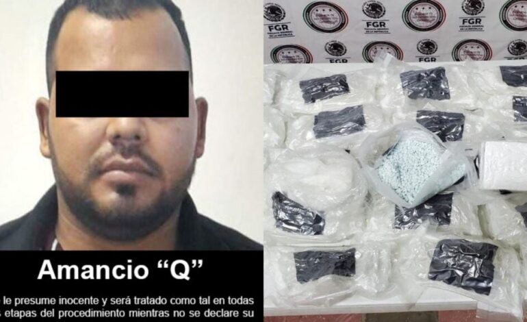 FGR: Amancio ‘N’ fue vinculado a proceso por un juez por el delito contra la salud