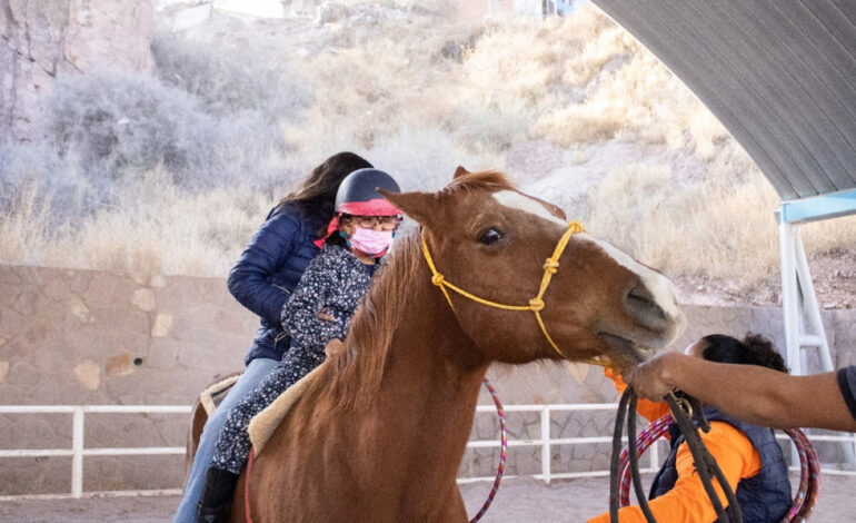 Atienden a más 650 en Centro de Equinoterapia