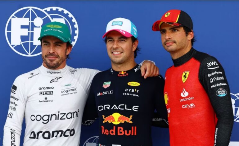 Atención: Checo Pérez saldrá desde la ‘pole’ del GP de Miami de la Fórmula 1 este domingo 7 de mayo