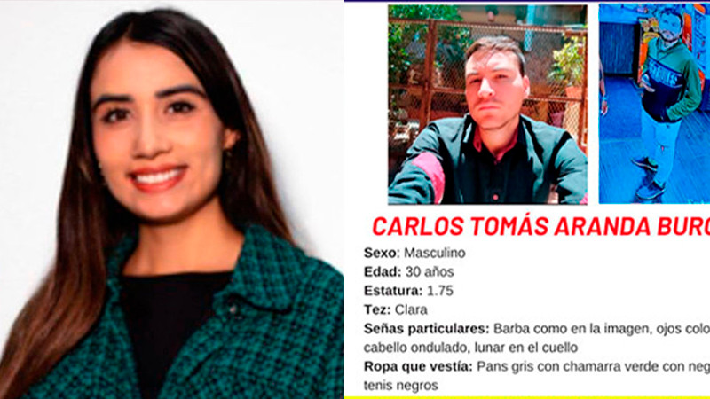 Aun se desconoce paradero de María Fernanda y Carlos Tomás Aranda, mexicanos desaparecidos en el extranjero
