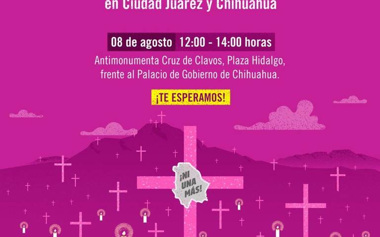 Colectivos feministas instalarán contador de feminicidios en Chihuahua