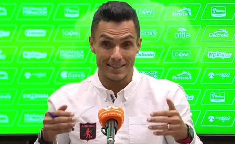 Excusa de Lucas González por el nivel de América, le saca el ‘diablo’ a la afición