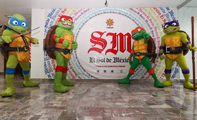 Las Tortugas Ninja visitan la OEM