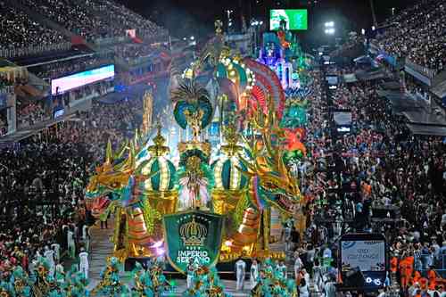 Retornó el Carnaval a Río de Janeiro con su desparpajo y total libertad tras la pandemia