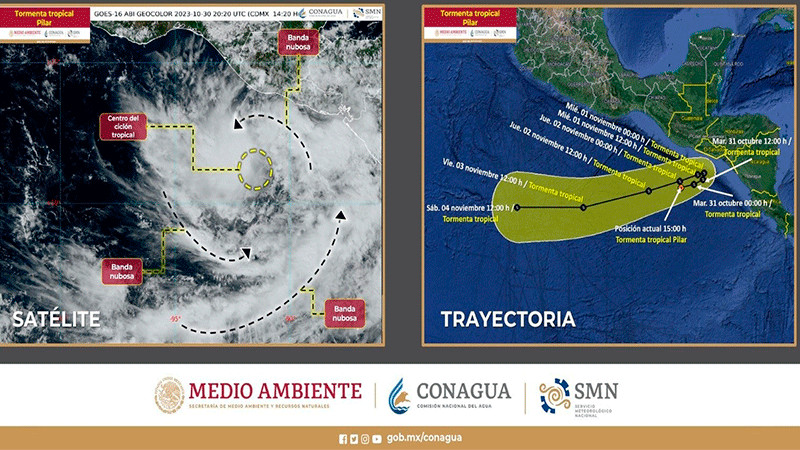 Centroamérica, en alerta máxima por tormenta tropical “Pilar”
