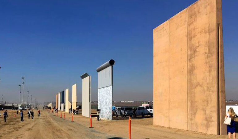Estados Unidos refuerza muro fronterizo en Ciudad Juárez tras ola de migrantes