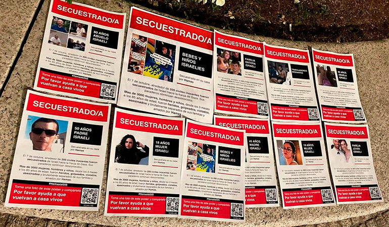 Israel informa que son 222 rehenes los que fueron llevados a Gaza