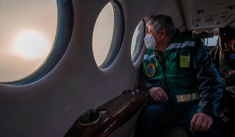 Realiza 85 vuelos de estimulación de lluvias para combatir la sequía en el norte y noreste del país