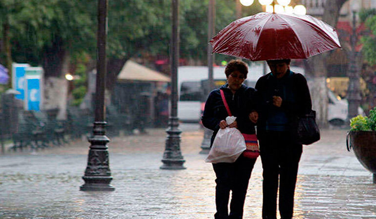 Se esperan lluvias fuertes en Michoacán, y tres estados más de la República