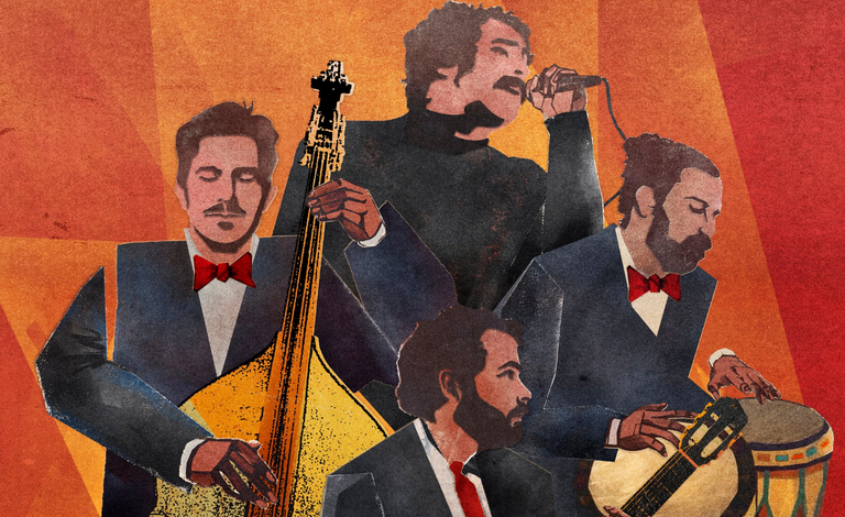 Enjambre enfrenta el reto de cambiar de ritmo para el álbum Noches de salón