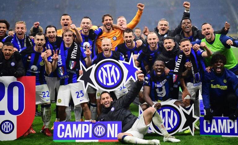 Inter asegura el título de la Serie A con victoria sobre en derby contra el AC Milan