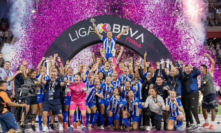 Monterrey Femenil gana su tercer título en el Clausura Mexicano