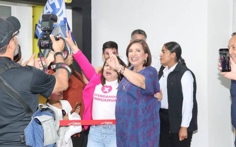 Arriba Xóchitl Gálvez a Chihuahua