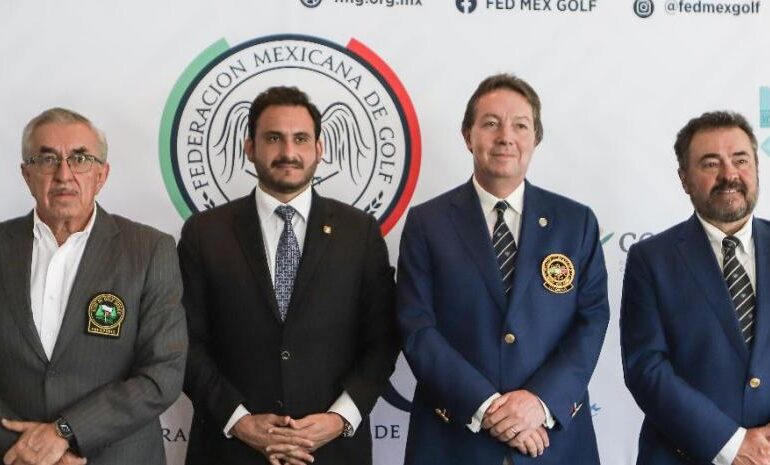 El Campeonato Nacional Amateur se jugará en el Club de Golf México