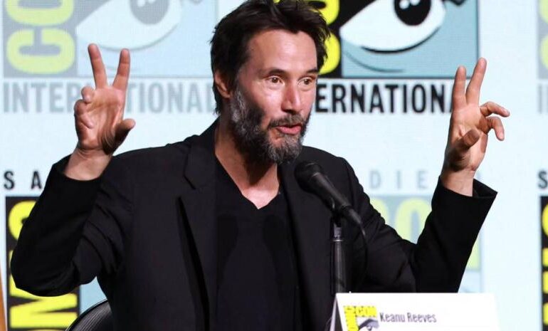 Keanu Reeves recibe el premio Inkpot de la Comic-Con de San Diego