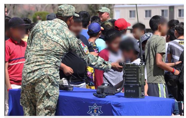 Celebran tercer día del Campamento de Verano de la Policía Municipal