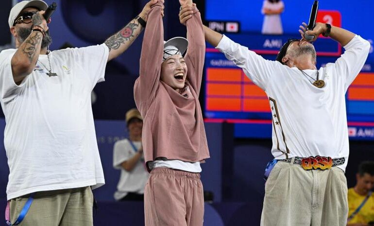 Japón, Lituania y China, primeras medallas de breaking de la historia de los Juegos