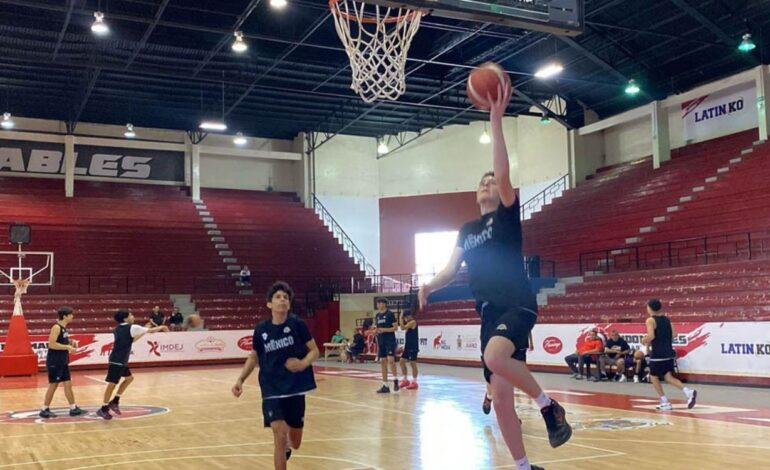 Preselección mexicana de basquet inicia su concentración
