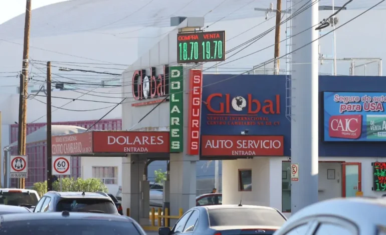 Cotizan dólar en 19.70 la venta y 18.70 la compra en Ciudad Juárez