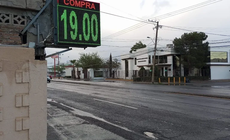 Cotiza dólar hasta 20.30 pesos la venta en casas de cambio