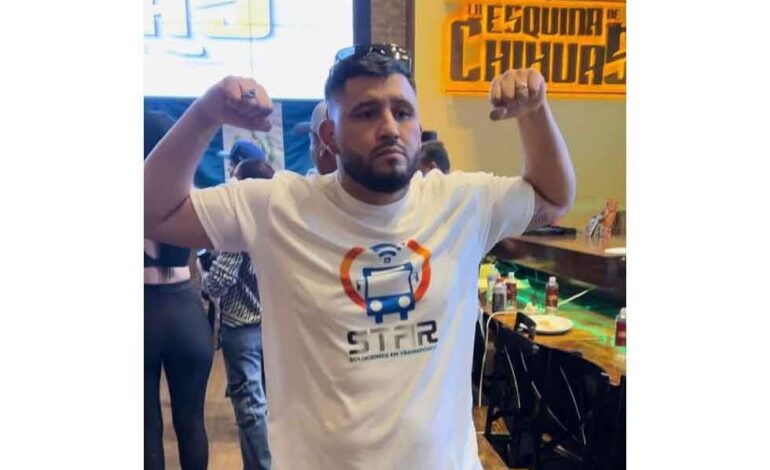 Listo el boxeador Carlos Puente (Chico Problema) para la gran batalla