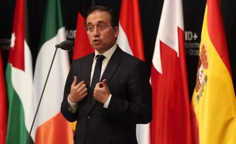 Pide España contemplar sanciones a Israel por Gaza