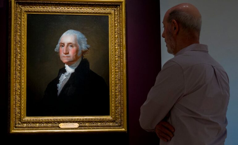 Un legado histórico en venta: El retrato del padre fundador que dio forma al símbolo de la nación estadounidense, ahora disponible a precio millonario.