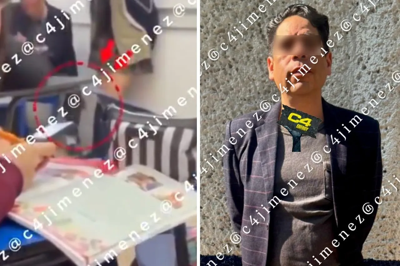 Detienen a docente por grabar de manera oculta a sus estudiantes en la Ciudad de México